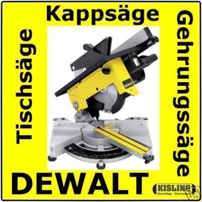 Dewalt DW711 Tischsäge Kappsäge Gehrungssäge DW 711