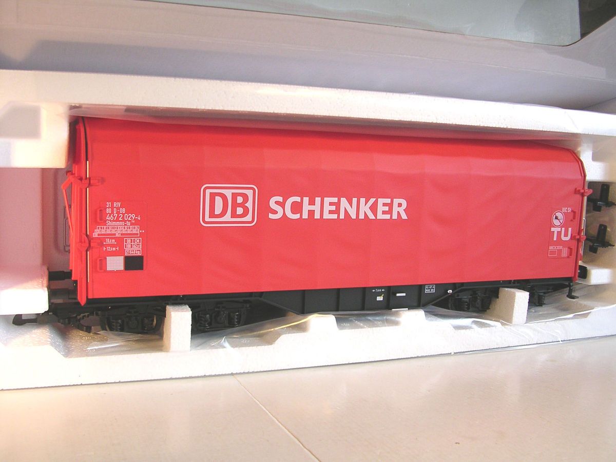  37717 Schiebeplanenwagen Shimmns tu 718 Schenker DB AG Ep VI Neuware