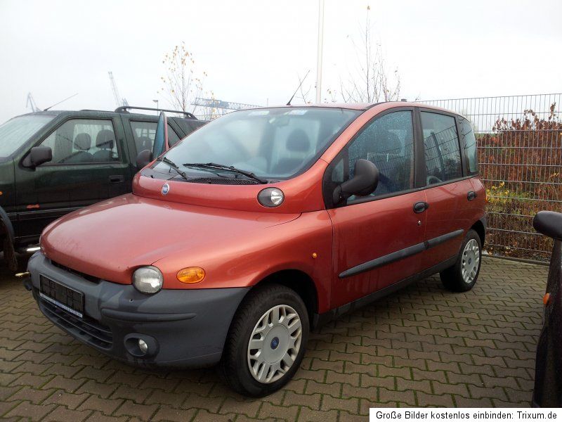 Fiat Multipla 1,6L 16V Bipower Erdgas Familienvan 6 Sitzer