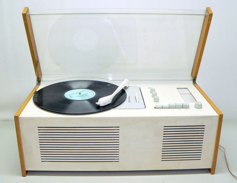 Schneewittchensarg Radio/Phono Kombination Dieter Rams   Bastler (711