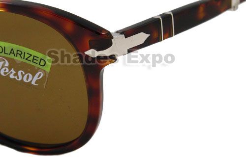 NEW PERSOL SUNGLASSES PO 714 HAVANA POLARIZED 24/57 54MM