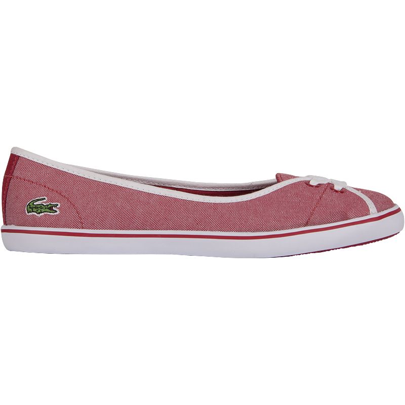 NEU] Lacoste Marcel Ballet CF SPW Damen Ballerinas ROT