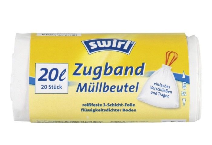 59€/1Stk) Mel Müllbtl.35l m.Zugband 15st (9 Pck.)