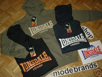 LONSDALE LONDON Sweatshirt CARLTON oliv S NEU