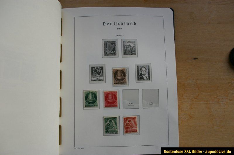 Älteres Leuchtturm Album Deutschland Berlin 1948 bis 1987