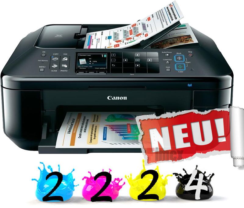 Canon Pixma MX715 Multifunktiongerät inkl. 10 Tintenpatr. & U$B KabeI