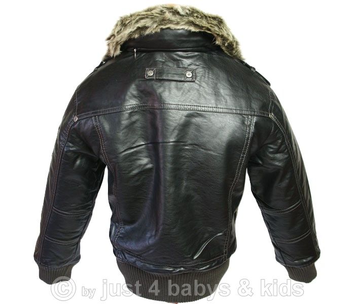 717 Kunstlederjacke SevenOneSeven Jacke BOLTON brown NEU