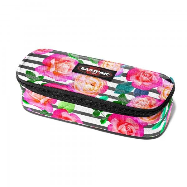 EASTPAK Pencil Case Oval Federtasche Schule Florid Stripes Floral