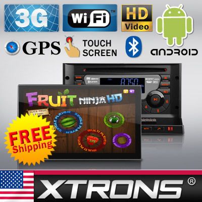 TD718A 7 DVD Player Android 2 DIN Autoradio HD Digital Bluetooth 3G