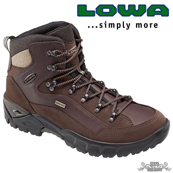 LOWA RENEGADE GTX Mid Herren Wanderschuhe Trekkingschuhe espresso