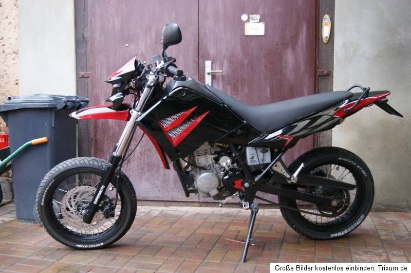 MZ SM Supermoto 125 Bj 2002 Sportauspuff ARROW 38530km