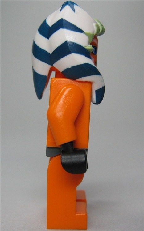 LEGO Star Wars Custom Figur Ahsoka Tano oranger Pilotenanzug