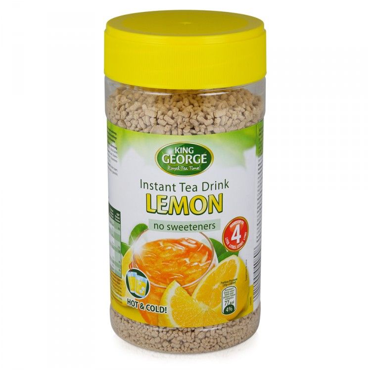 62 EUR/kg) 12x King George Instant Teegetränk 400g   Zitronentee