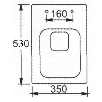 Hänge WC Nano Beschichtung/WC Sitz Duroplast/Soft Close system sofort