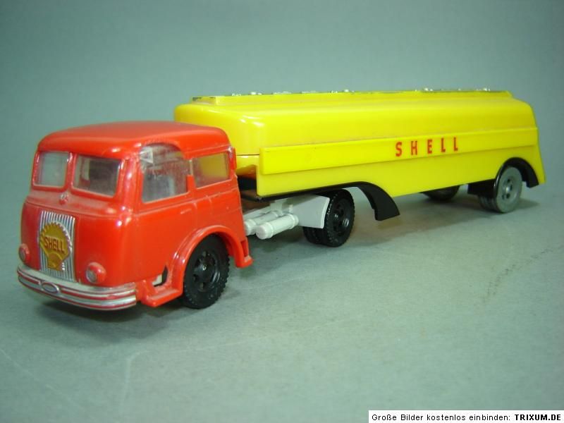 Strüver Shell Tankwagen LKW Siku Plastik Modell V 46