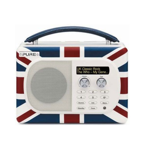 PURE Evoke Mio Union Jack, DigitalRadio, American Style