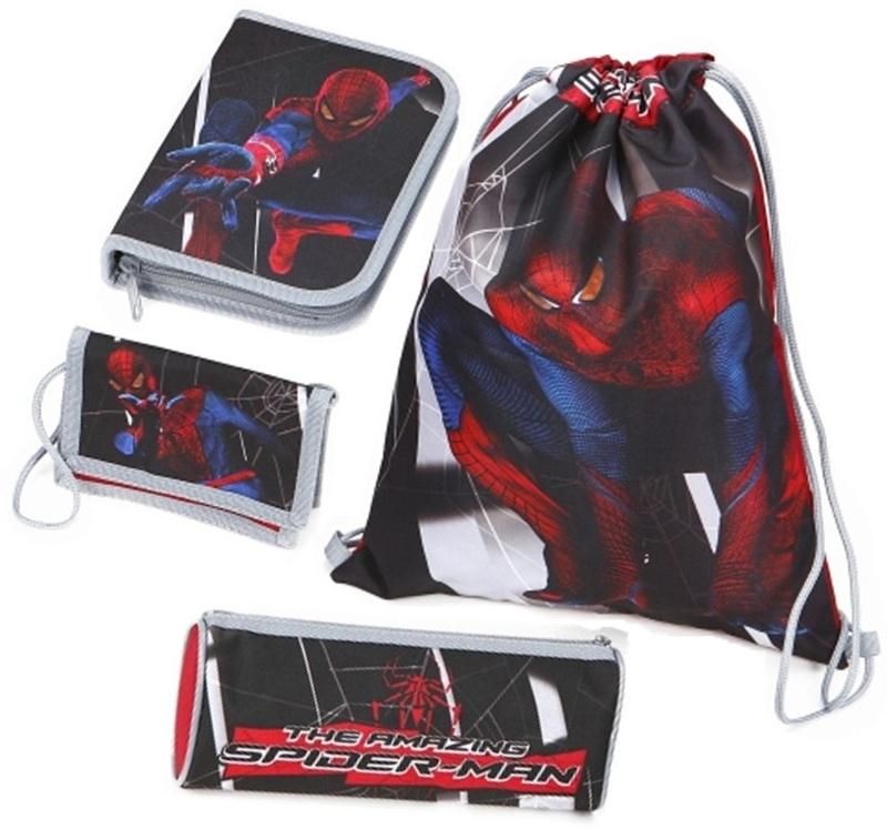 Schulranzen Undercover 12Tlg.Disney Spiderman Campus 2012 Sporttasche