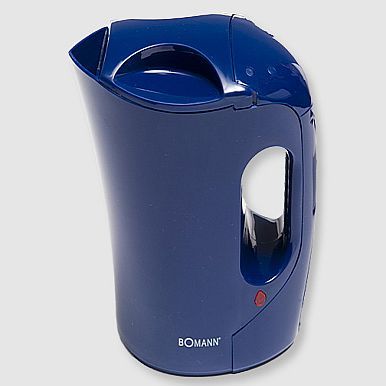 Wasserkocher blau 1,0 Liter