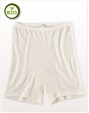 Damen Bio Merino Wolle Shorts   ohne kratzende Härchen