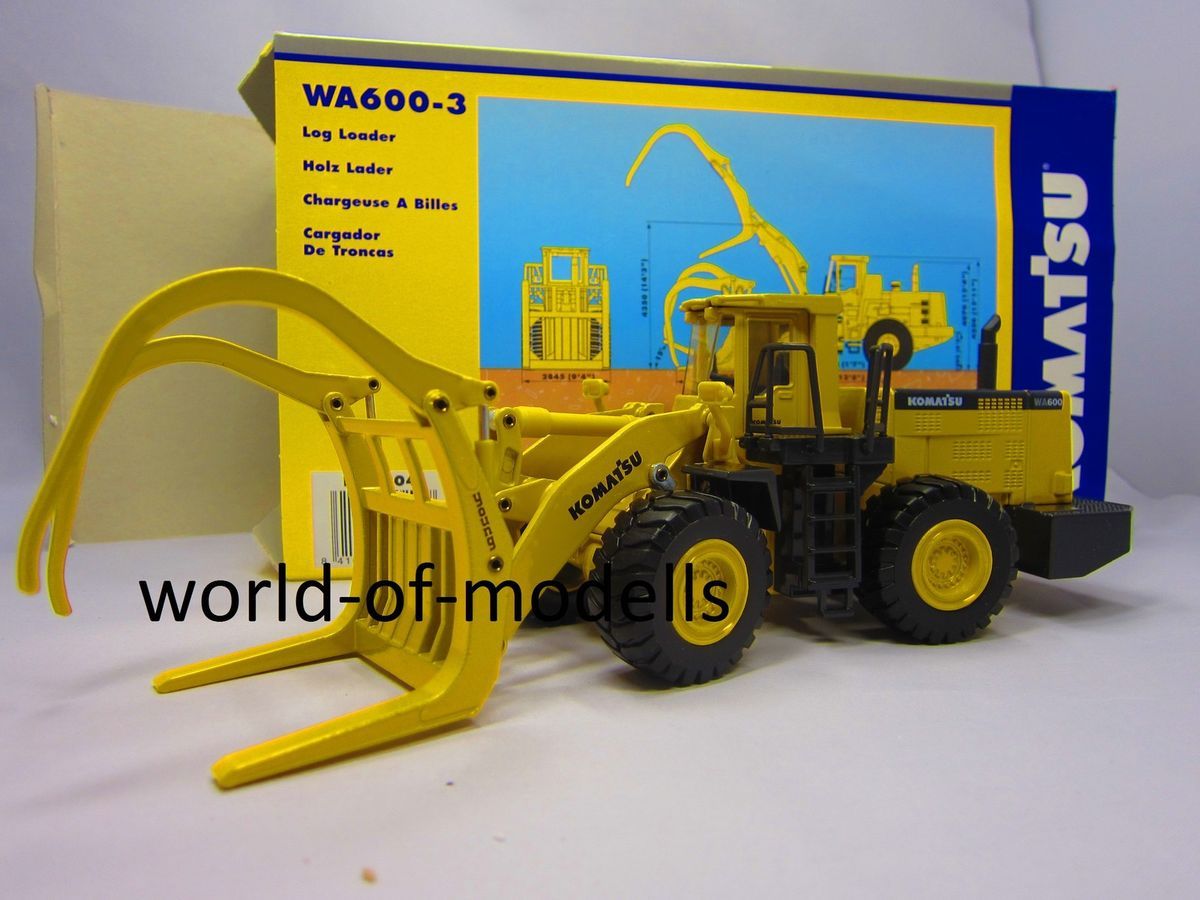 Joal 204 Komatsu WA 600 3 Holzlader Radlader 150 NEU