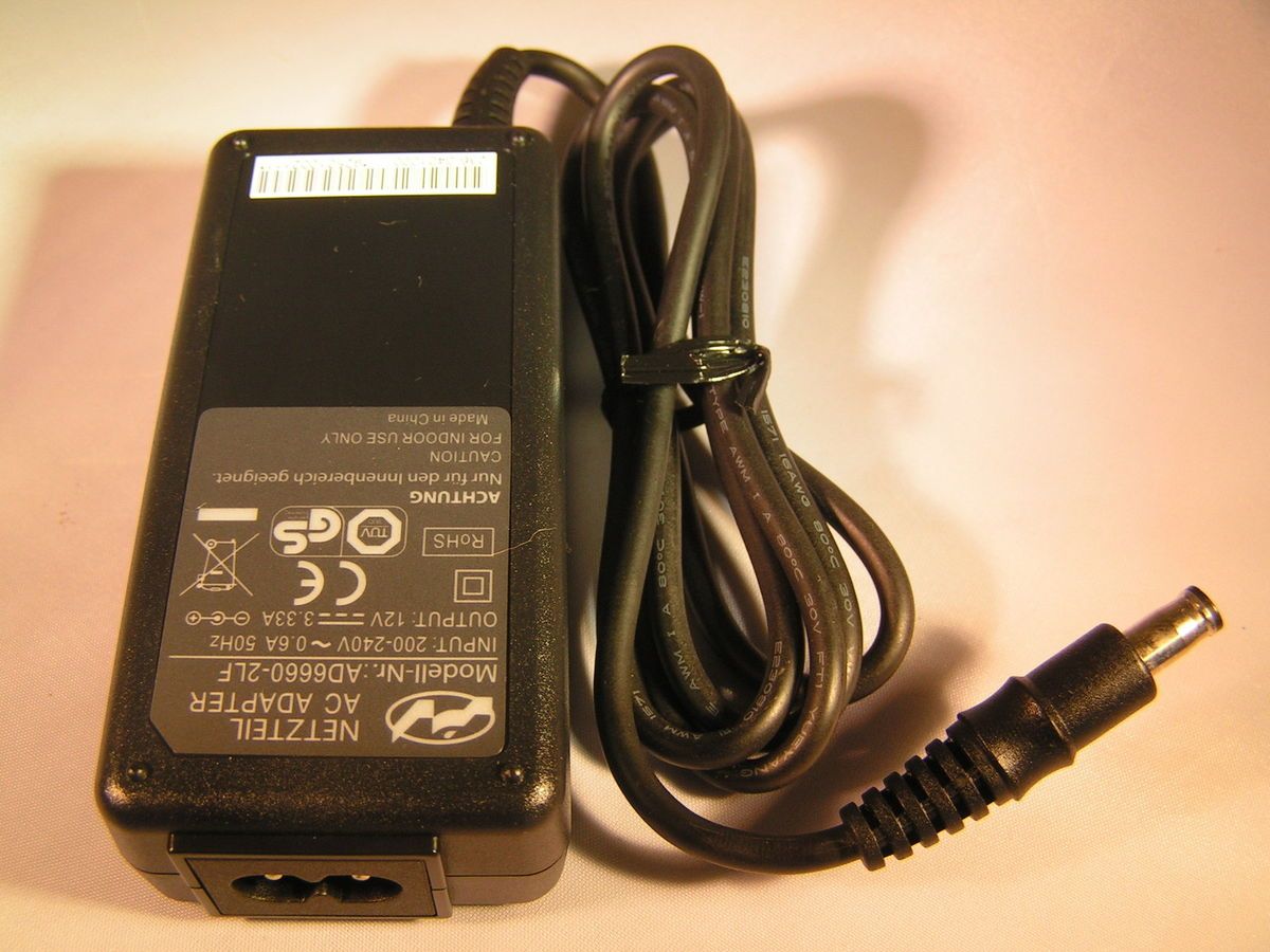 Netzeil AD6660 2LF Adapter 200/240VAC to 12VDC 3.33A