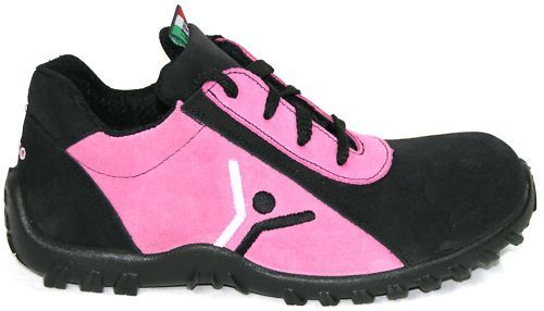 Lewer DS1 Sicherheitsschuhe Arbeitsschuhe 45 S1P Pal Rosa Pink Sneaker