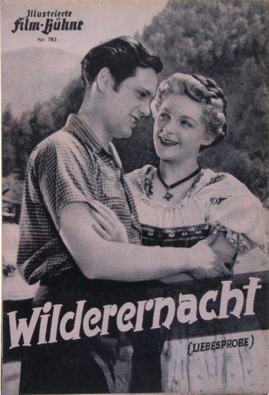 IFB 785WILDERERNACHT*OSKAR SIMA*FILMPROGRAMM (SW)*TOP