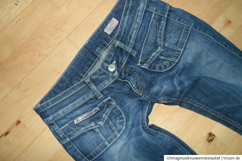 ღ Herrlicher Lucky Hüft Jeans Demin Gr. 28 ♥ღ29 30  31