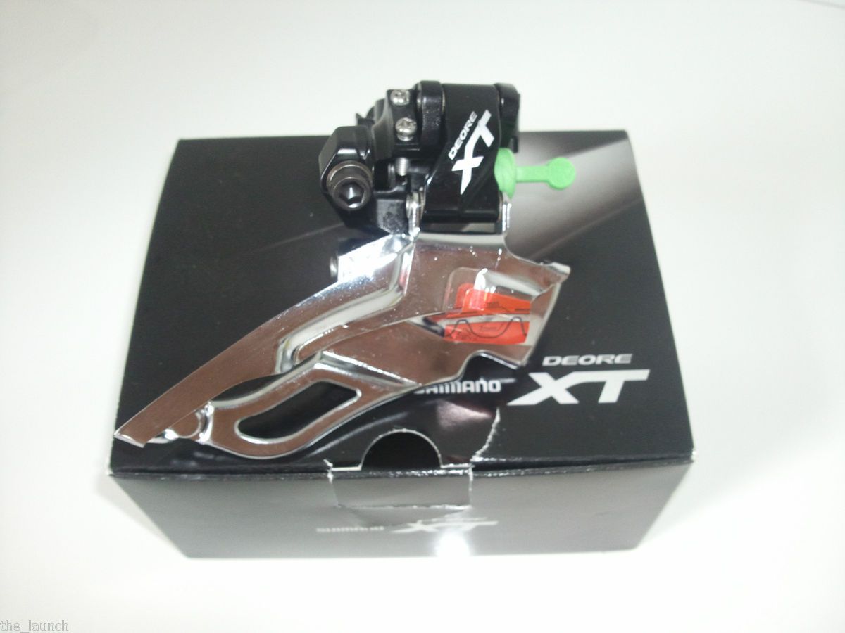 Shimano XT Umwerfer FD M781 3 fach 2012 schwarz NEU