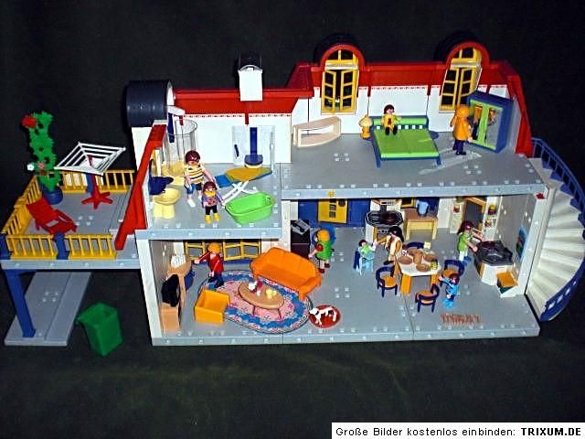 PLAYMOBIL HAUS PLAYMOBILHAUS MIT SEHR VIEL ZUBEHÖR