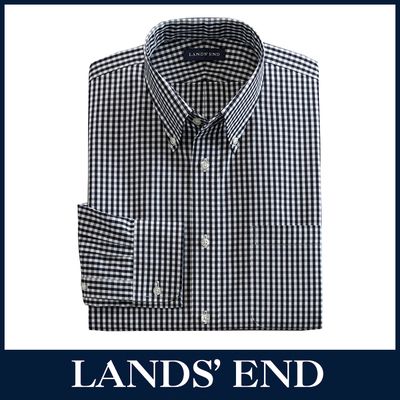 LANDS END Herren Paintbrush Hemd Langarm *Sale*