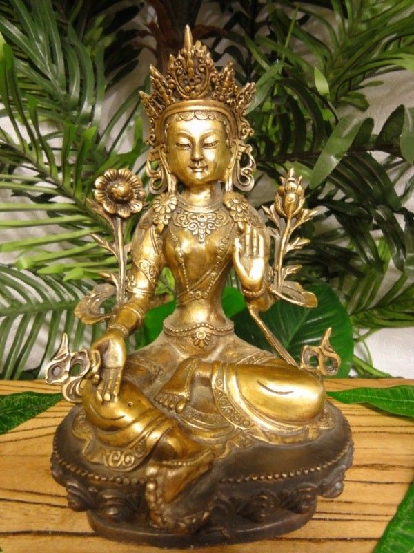 A823 Grüne Tara,Tibet Schutzgöttin, Guanyin Buddha