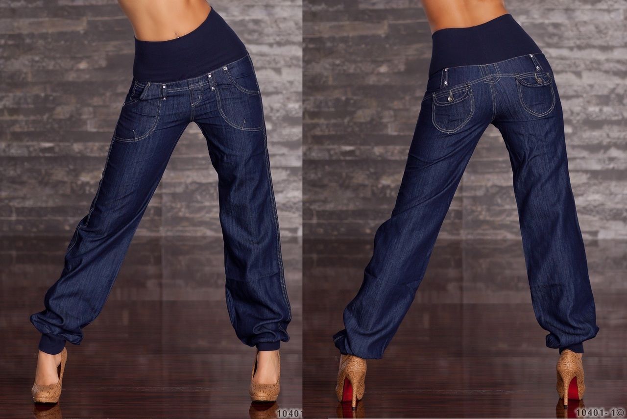 VS.MISS Haremshose Pumphose Harem Hose Jeans Gr.36, 38, 40, 42