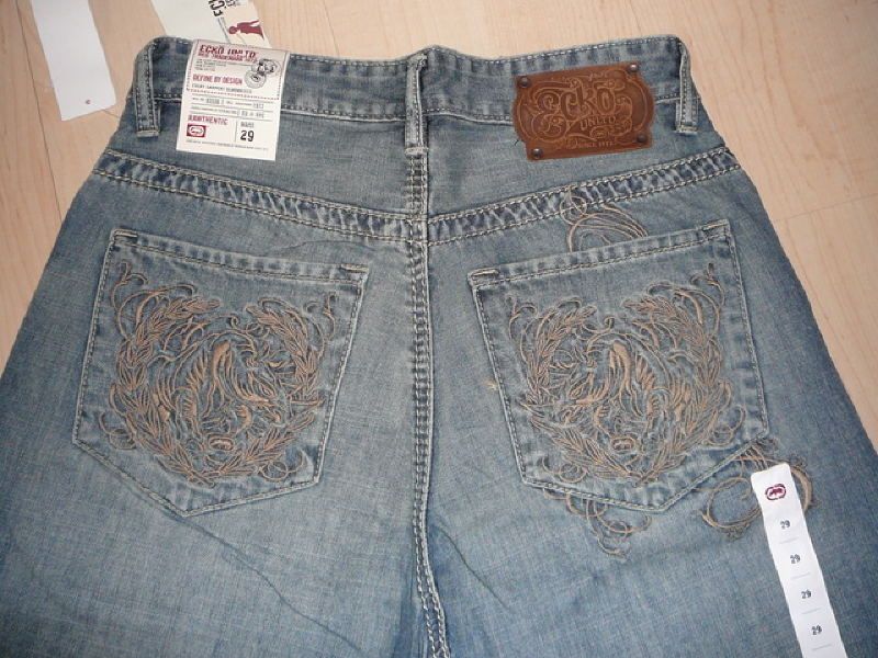 Rhino Jeans Ecko Unlimited Baggy Fit Gr. W29 Med Saturn Wash