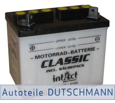 DIN 52430 U1(9) 12V 24AH MOTORRAD BATTERIE