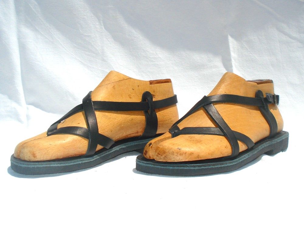 ANANIAS griechische Römer Leder Sandalen