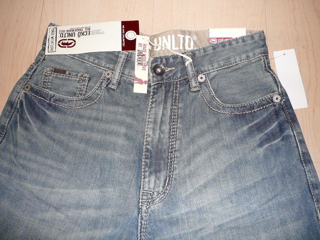 Rhino Jeans Ecko Unlimited Baggy Fit Gr. W29 Med Saturn Wash