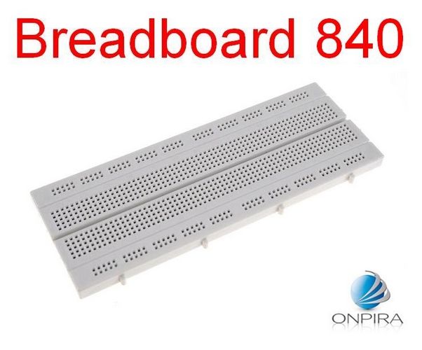 Experimentierboard 840 Steckplätze Steckbrett Steckboard Breadboard