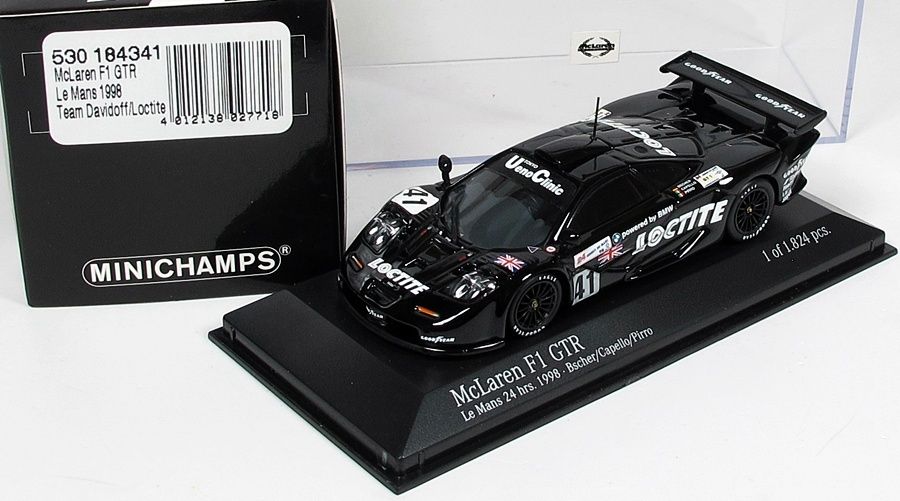 43MINICHAMPSMc Laren F1 GTR LM 98 #41OVP // 6P 3401