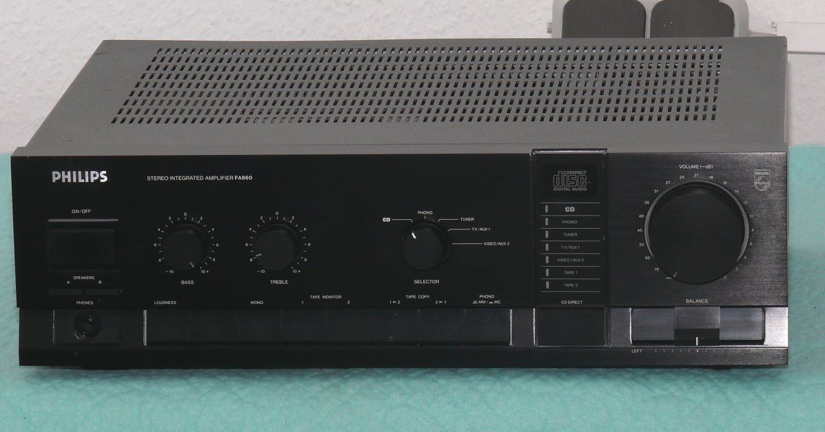 Philips FA 860 Top Vollverstärker 