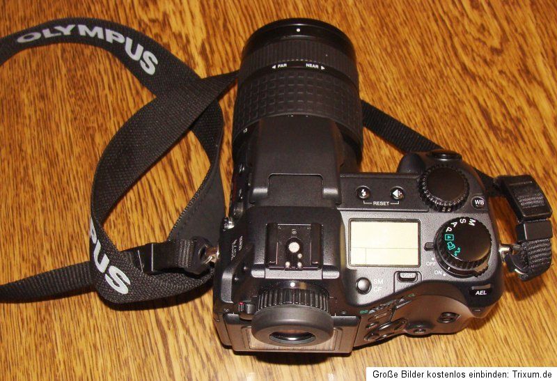 Top** OLYMPUS Spiegelreflexkamera Camedia E 10 **Top** mit viel