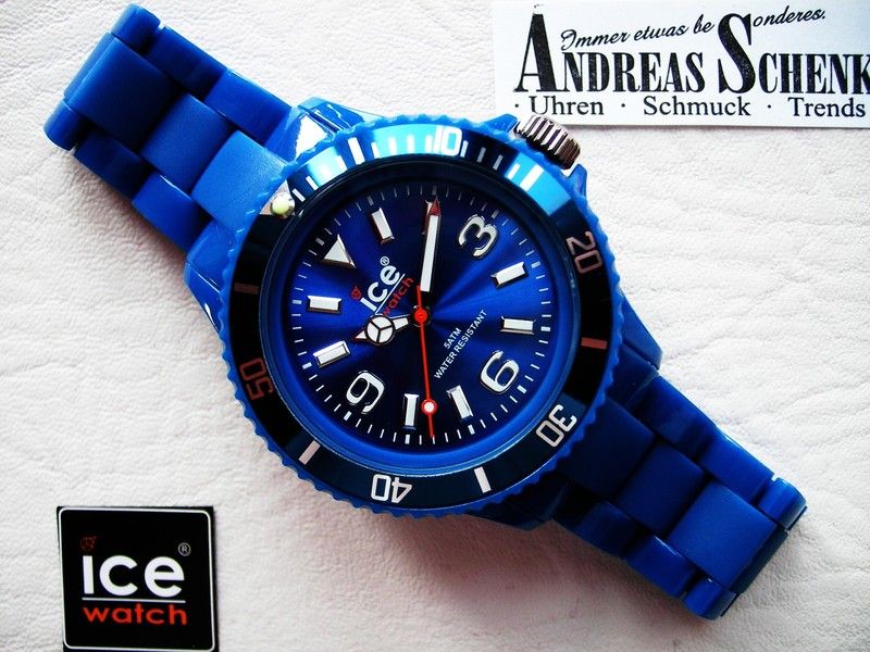 ICE WATCH UHR CLASSIC SOLID BLUE BLAU UNISEX CS.BE.U.P.10