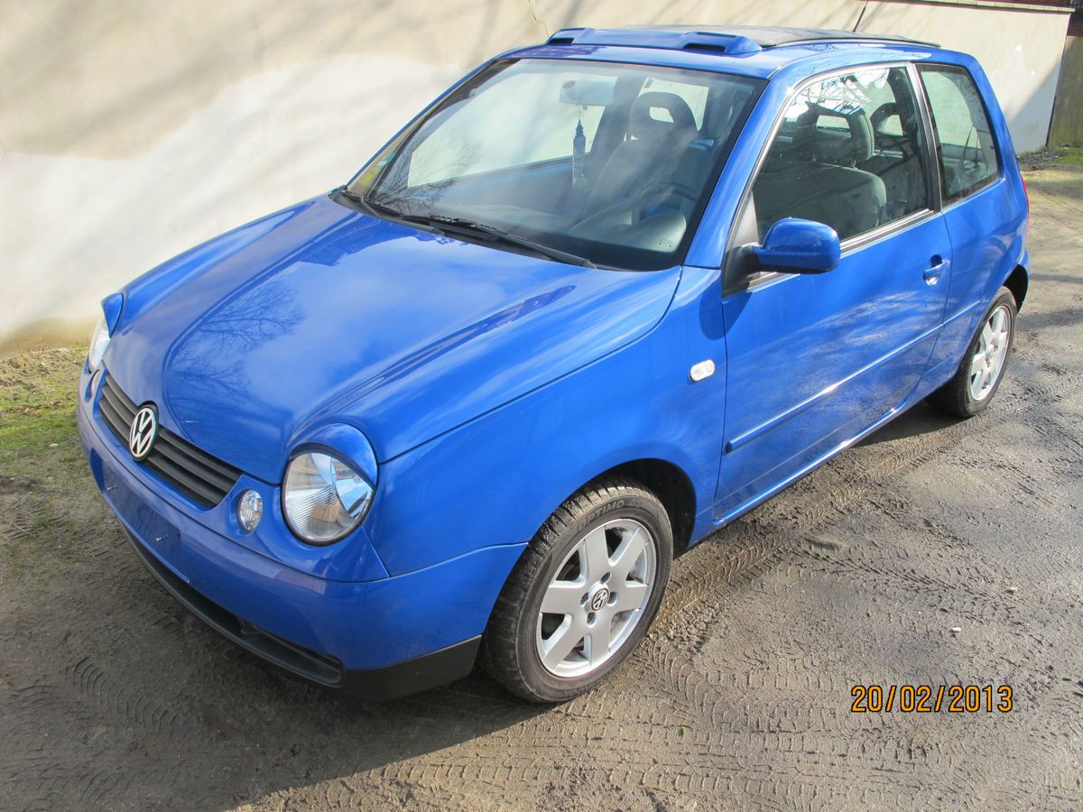 VW Lupo Trendline mit elekt Faltdach 1 4L 16V 75PS 58 869KM Zahnriemen