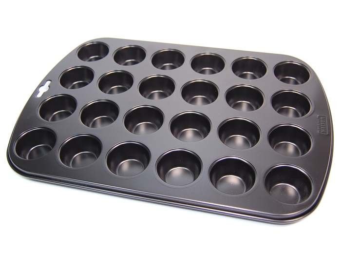 KAISER Backform, 24er Mini Muffinform antihaft; mit Rezept