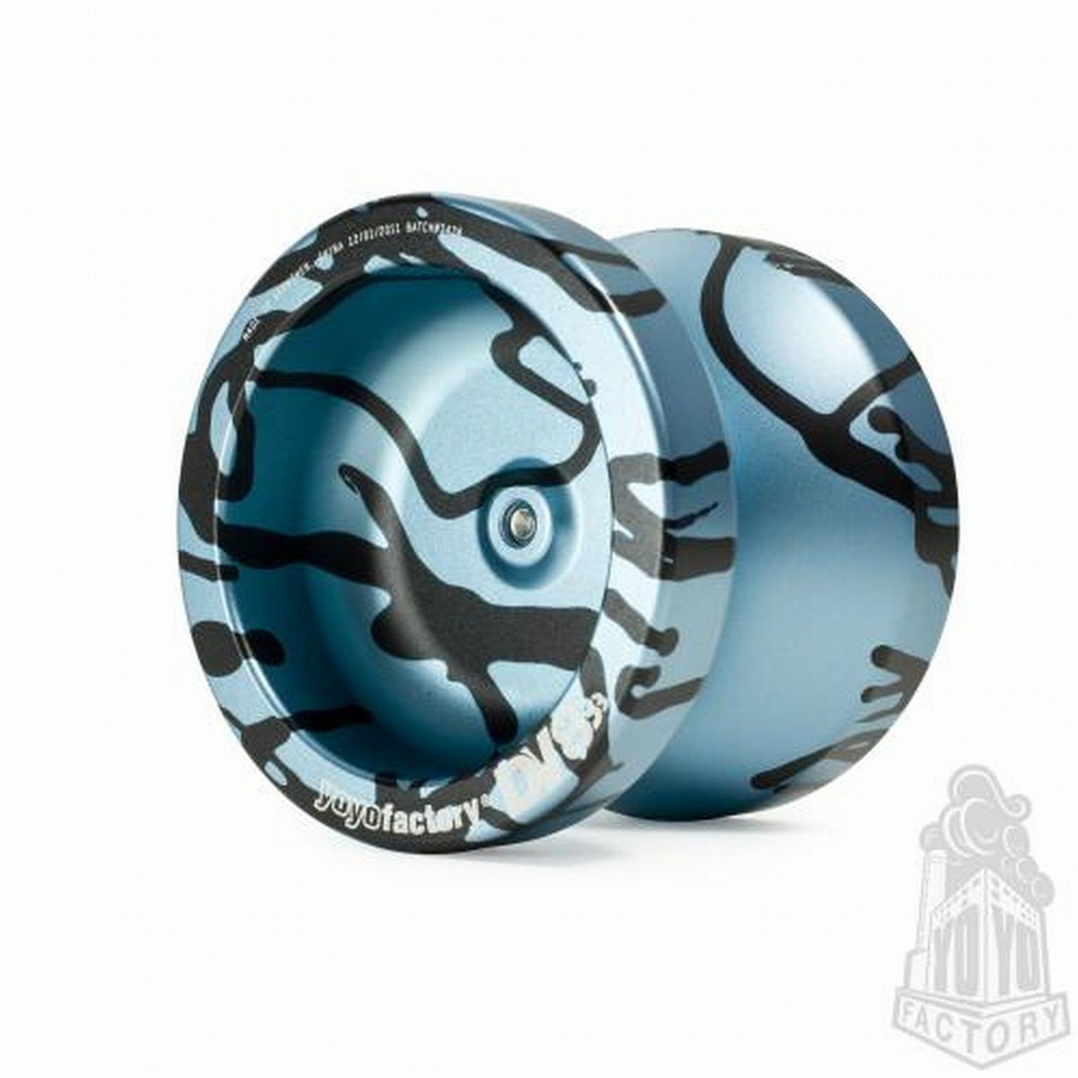 Yoyo DV888 von Yoyofactory / DV 888 Yo Yo Alu eloxiert mit Splash