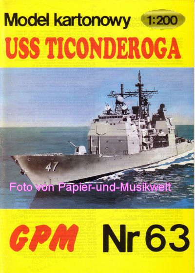 GPM 63   Raketen Kreuzer USS Ticonderoga   1200