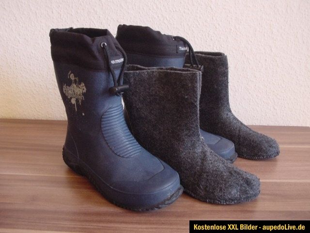 JACK WOLFSKIN Stiefel Thermoline Gummistiefel +Filzinnenschuh unisex