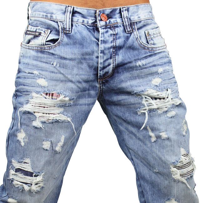 CIPO & BAXX Jeans C 877 KRASSE Destroyed CLUB Hose neu on PopScreen