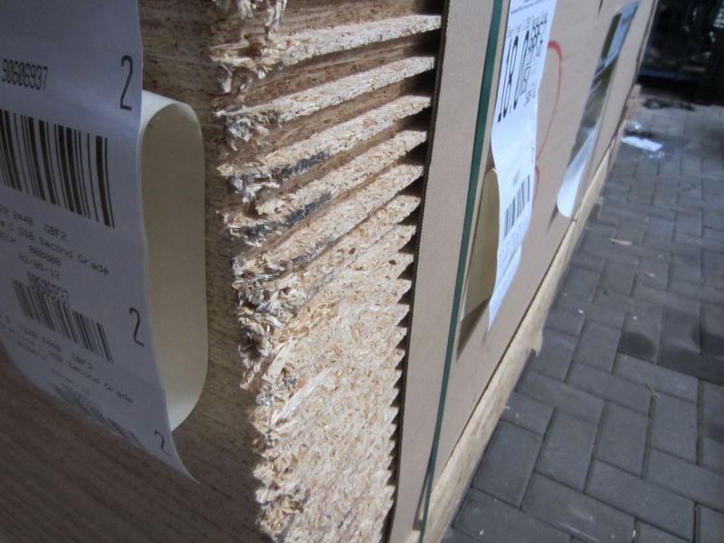 18mm OSB Platten, Holzplatten Verlegeplatten II. Wahl   50 Platten