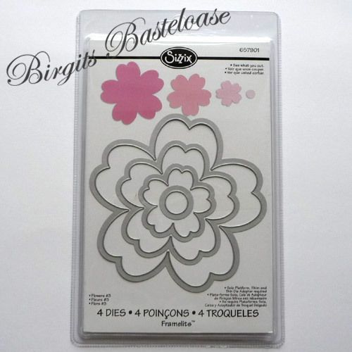 Blumen Framelits Sizzix Dies Double do Cuttlebug Big Shot 901